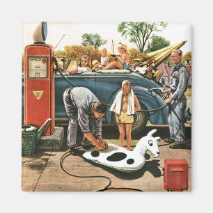 Aufblasen des Strand-Spielzeugs Magnet