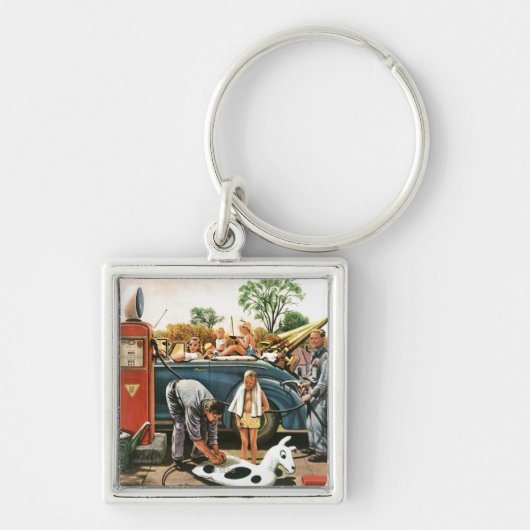 Aufblasen des Strand-Spielzeugs Schlüsselanhänger (Vorne)