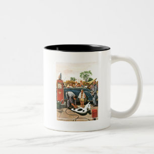 Aufblasendes Strandspielzeug Zweifarbige Tasse