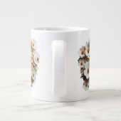 Aufblühen der Jumbo-Tasse (Rückseite)