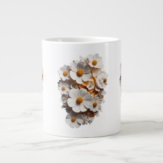 Aufblühen der Jumbo-Tasse (Vorderseite)