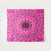 Aufblühen in Rosa.... Wandteppich (Vorderseite (Horizontal))