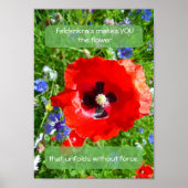 Aufblühen mit der Feldenkrais-Methode - Poster (Vorne)