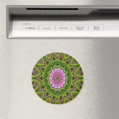 Aufblühend in Rosa..... Magnet (In Situ (Geschirrspüler))