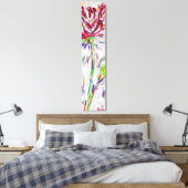 Aufblühende Blume Leinwanddruck (Insitu (Schlafzimmer))