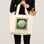 Aufblühende Blüte Jumbo Stoffbeutel (Vorderseite (Produkt))