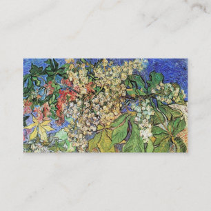Aufblühende Kastanienzweige Vincent van Gogh. Visitenkarte