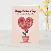 Aufblühende Mutterliebe Karte (Gelbe Blume)