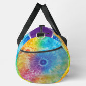 Aufblühende Regenbogen-Tie-Dye-Reise Duffle Bag (Rechts)