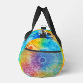 Aufblühende Regenbogen-Tie-Dye-Reise Duffle Bag (Rechts)