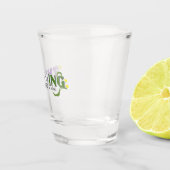 Aufblühender Genderqueerer Stolz Schnapsglas (Rechts)