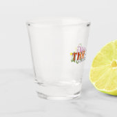 Aufblühender Lesbischer Stolz Schnapsglas (Links)