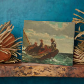 Aufbrechen (ein fairer Wind) 1873-76 Fotoplatte (Seite)