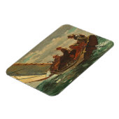 Aufbrechen (ein fairer Wind) 1873-76 Magnet (Linke Seite)