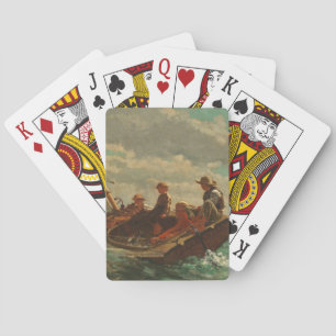 Aufbrechen (ein fairer Wind) 1873-76 Spielkarten