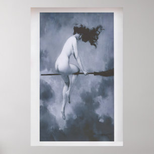 Aufbruch zum Sabbat von Albert Joseph Pénot Poster