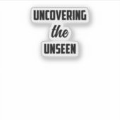 Aufdecken der Unsichtbaren: Mystery Solver Detecti Aufkleber (Vorderseite)