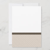 Aufdeckende Einladung von Nuts oder No Nuts (Rückseite)