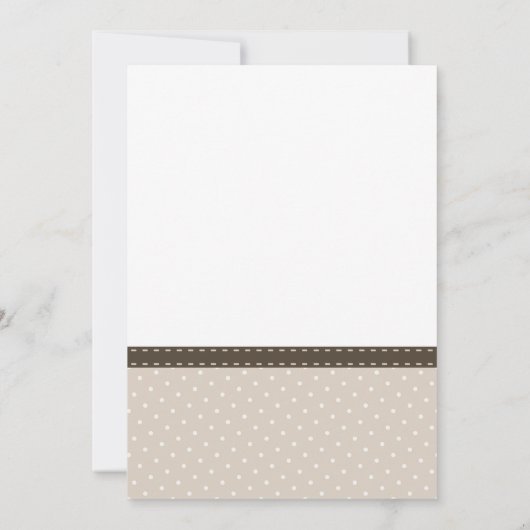 Aufdeckende Einladung von Nuts oder No Nuts (Rückseite)