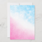 Aufdeckung der Einladung eines Elefantengeschlecht (Rückseite)