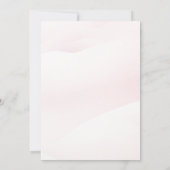 Aufdeckung der Einladung von Azul o Rosa (Rückseite)