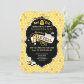 Aufdeckung der Einladung von Honigbienen (Stehend Vorderseite)