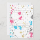 Aufdeckung der Einladung von Hüftgelenkigen, Junge (Rückseite)