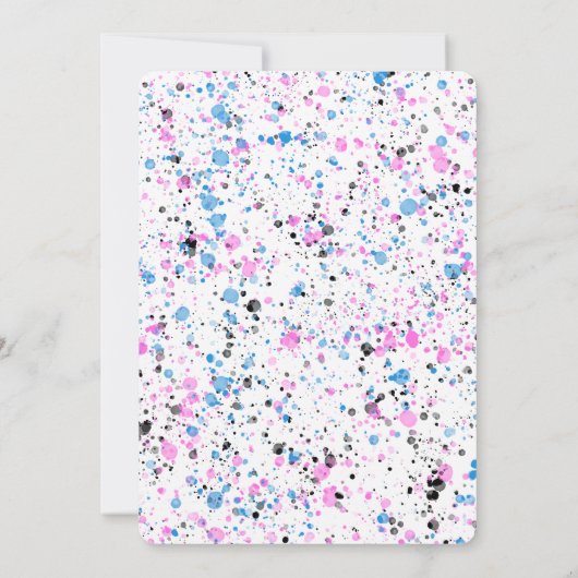 Aufdeckung der Einladung von Sneaker-Ball (Rückseite)