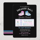 Aufdeckung der Einladung von Sneaker-Ball (Vorne/Hinten)