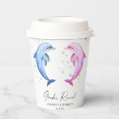 Aufdeckung der Geschlechtsorgane von Wasserfarben Pappbecher (Rückseite)