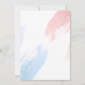 Aufdeckung der Kinderdusche Einladung (Rückseite)