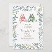 Aufdeckung der sonnigen Einladung (Vorderseite)