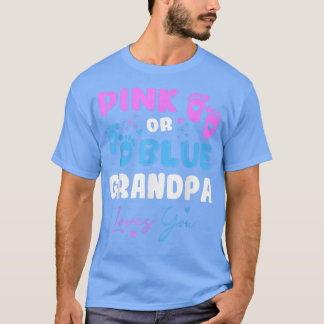Aufdeckung des Babygeschlechts Opa T-Shirt