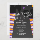 Aufdeckung des Brauens von Hexenmilch-Babydusche Einladung (Vorderseite)