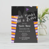 Aufdeckung des Brauens von Hexenmilch-Babydusche Einladung (Stehend Vorderseite)