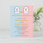 Aufdeckung des Geistergeschlechts in Booy oder Gho Einladung (Stehend Vorderseite)