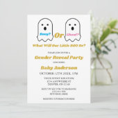 Aufdeckung des Geistergeschlechts in Booy oder Gho Einladung (Stehend Vorderseite)