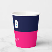 Aufdeckung des Geistergeschlechts in Booy oder Gho Pappbecher (Links)