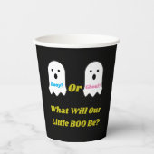 Aufdeckung des Geistergeschlechts in Booy oder Gho Pappbecher (Vorderseite)