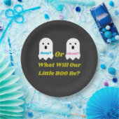 Aufdeckung des Geistergeschlechts in Booy oder Gho Pappteller (Party)