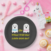 Aufdeckung des Geistergeschlechts in Booy oder Gho Pappteller (Party)