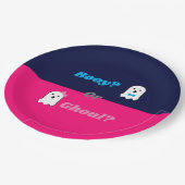 Aufdeckung des Geistergeschlechts in Booy oder Gho Pappteller (Schrägansicht)