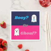 Aufdeckung des Geistergeschlechts in Booy oder Gho Serviette (Beispiel)