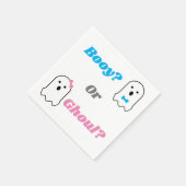 Aufdeckung des Geistergeschlechts in Booy oder Gho Serviette (Ecke)