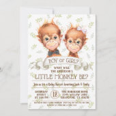 Aufdeckung des Geschlechts der Wasserfarben Einladung (Vorderseite)