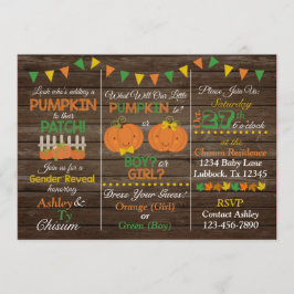 Aufdeckung des Herbstes Einladung