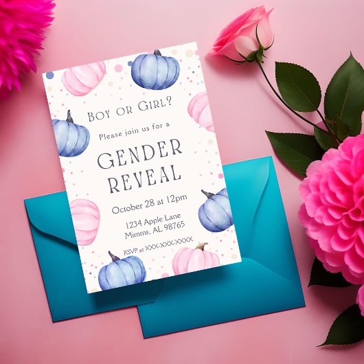 Aufdeckung des Herbstes Einladung