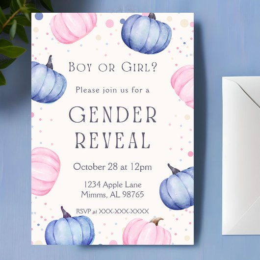 Aufdeckung des Herbstes Einladung