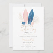 Aufdeckung des Kindes an Bord Einladung (Vorderseite)