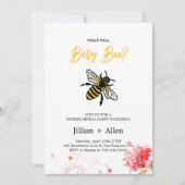 Aufdeckung einer Einladung zum Bienengeschlecht (Vorderseite)